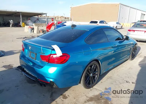 2018 BMW 430I z USA, uszkodzony, nr VIN WBA4W3C55JAC97156